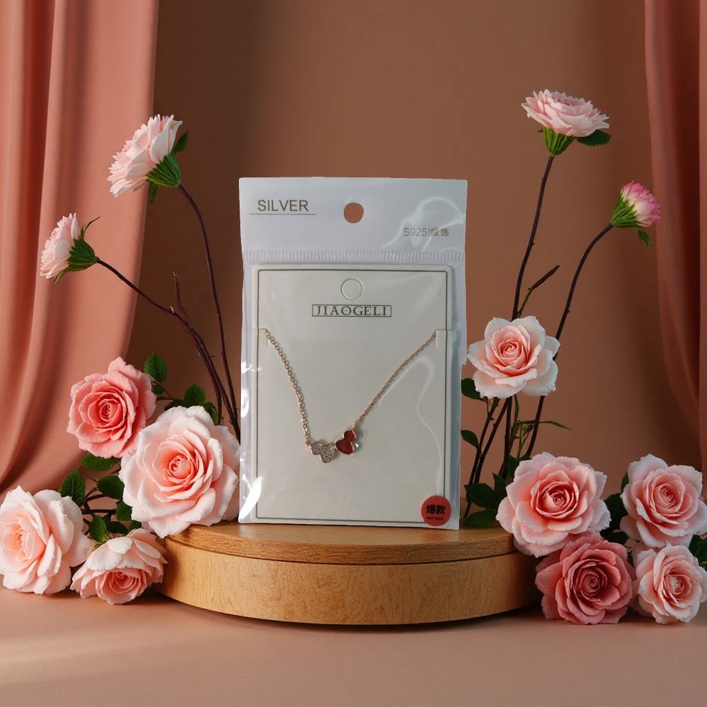 925银项链 时尚简约百搭女款细链吊坠饰品礼物送女友男士情侣款长款短款