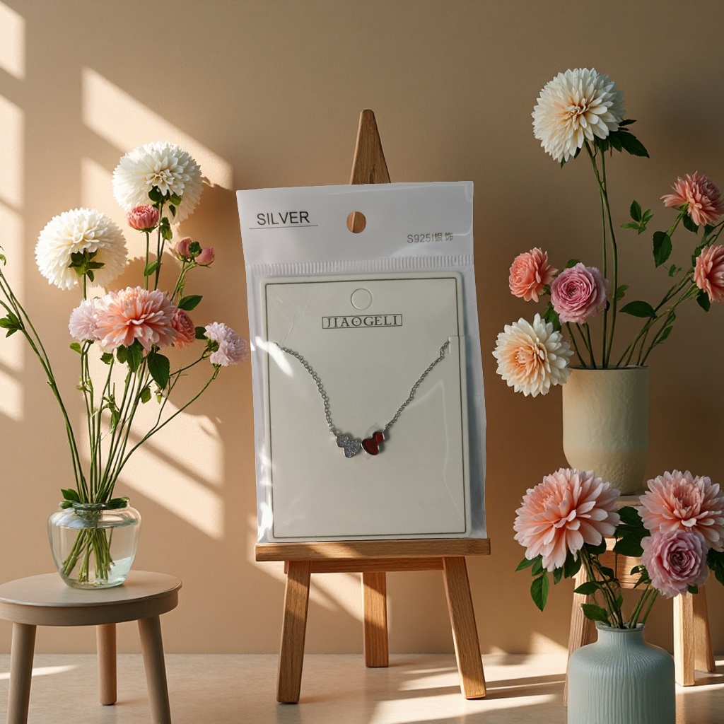 925银项链时尚简约百搭女士饰品长款项链送礼优雅配饰