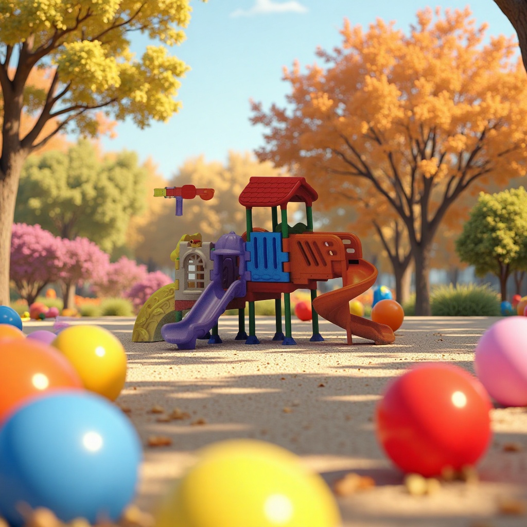 Kindergarten equipment: Safe, environmentally friendly, multi-functional children's play and learning supplies, early childhood education toys and teaching AIDS, and supporting facilities Application Scenario