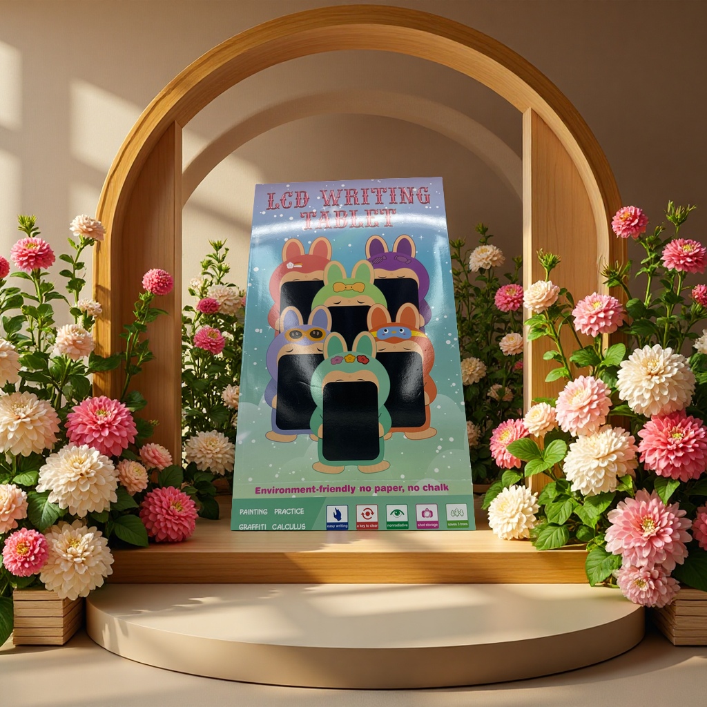 Mengtu Writing Board is a children's e-learning board that can be erased and written with a pen. It is an early education and intelligence toy for children, a student writing practice board, and a cute cartoon version Application Scenario