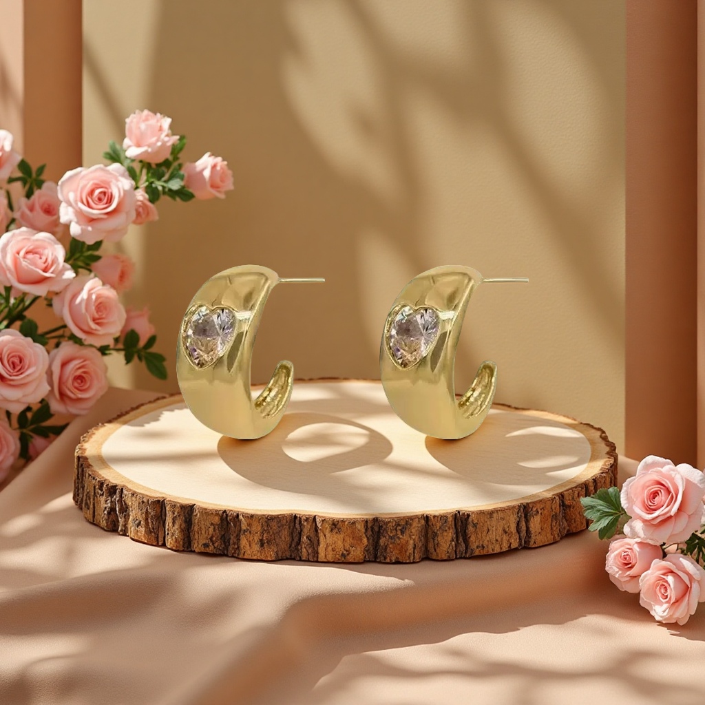 الأقراط الأقراط هي الأقراط المعدنية المزة للملامح Item Picture