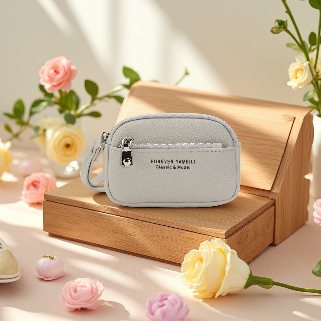 女士2024新款可爱零钱包二合一卡包多功能收纳包学生女款箱包皮具男士斜挎包