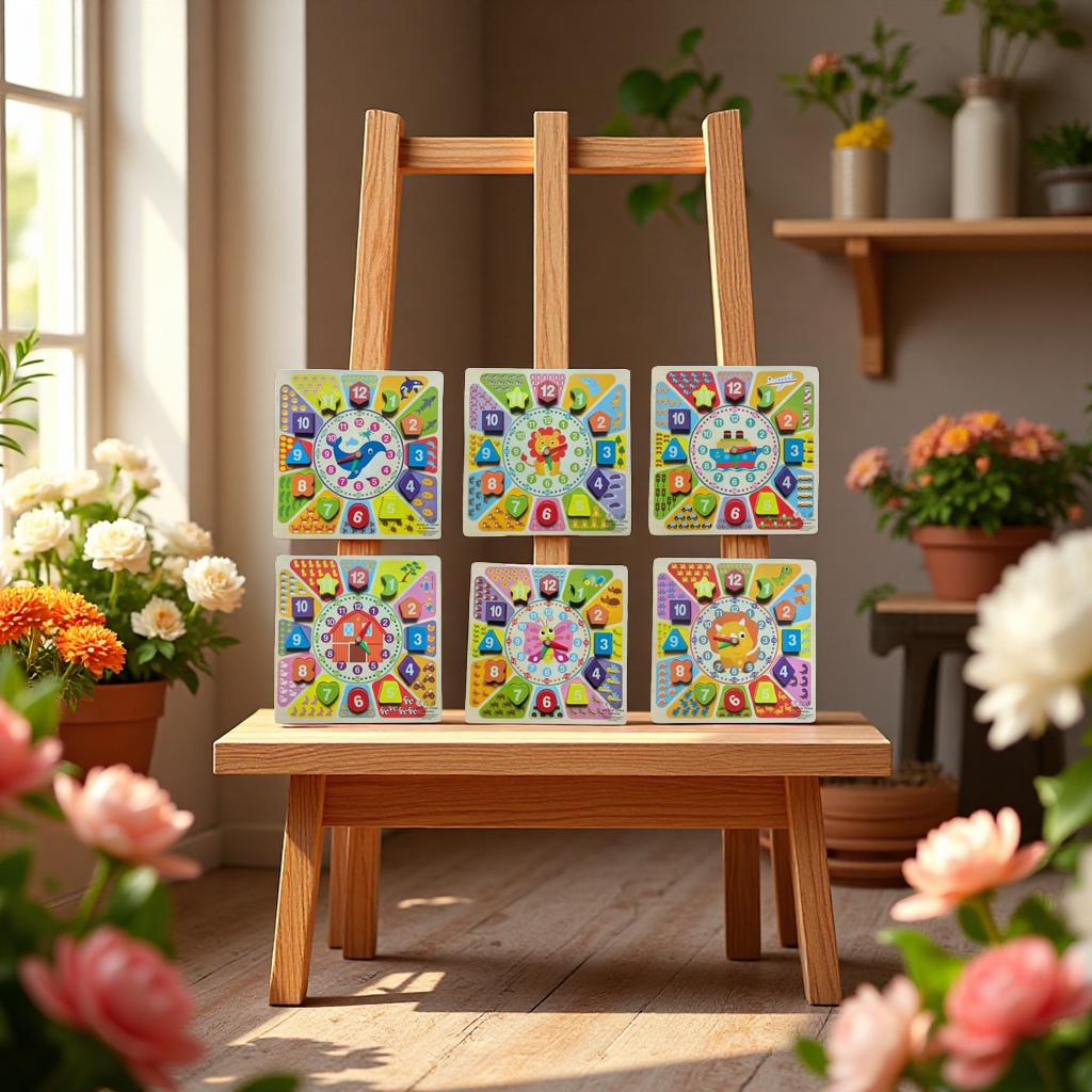 趣味木质玩具益智早教手工拼装儿童安全环保无毒适合3岁以上宝宝细节图