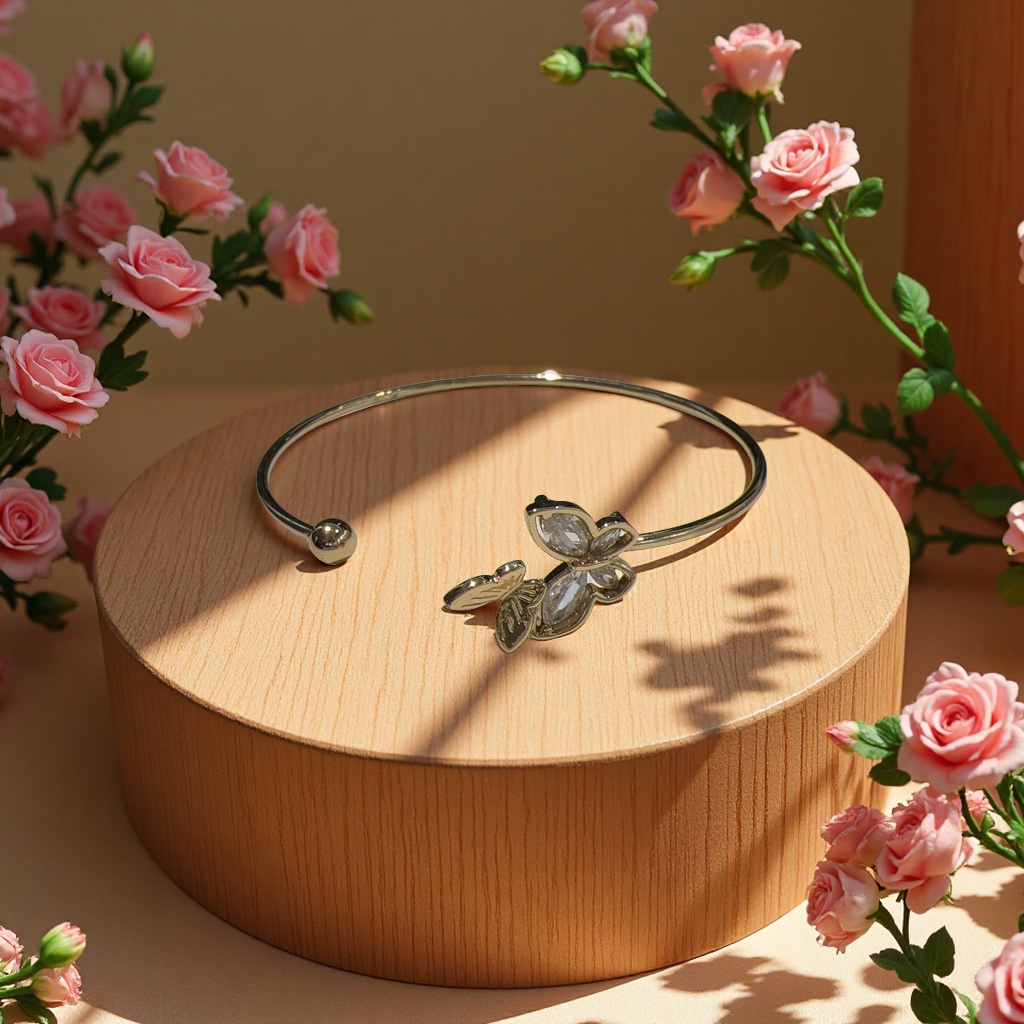 时尚简约手镯大气百搭节约风格女士手链时尚饰品潮流新款