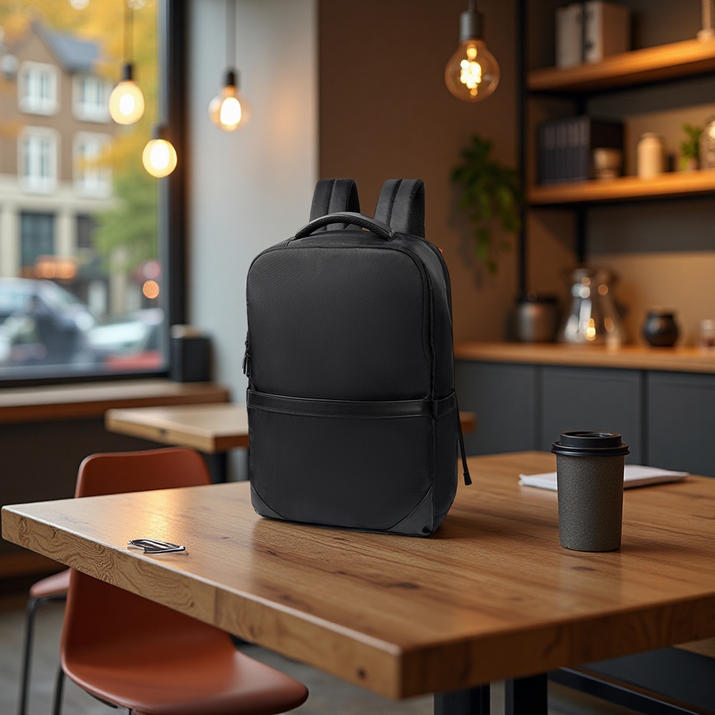 新款中性商务双肩背包男士时尚简约大容量笔记本电脑背包箱包皮具