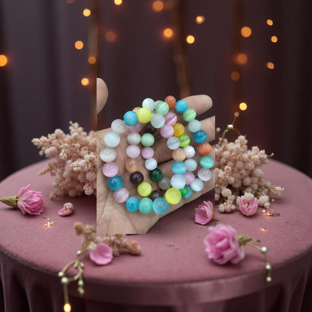 猫眼石宝石手串文玩手串多款手链饰品详情图2