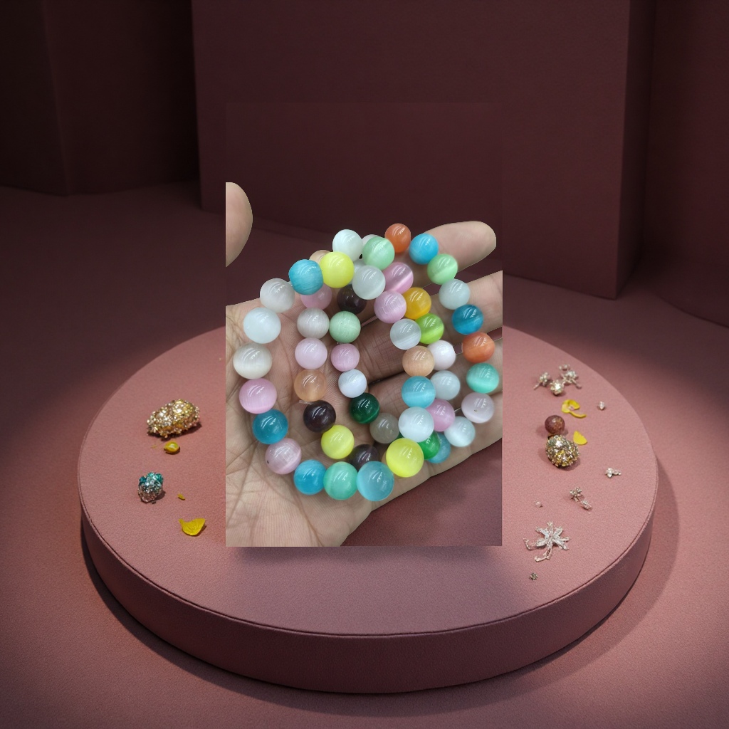 猫眼石宝石手串文玩手串多款手链饰品详情图4