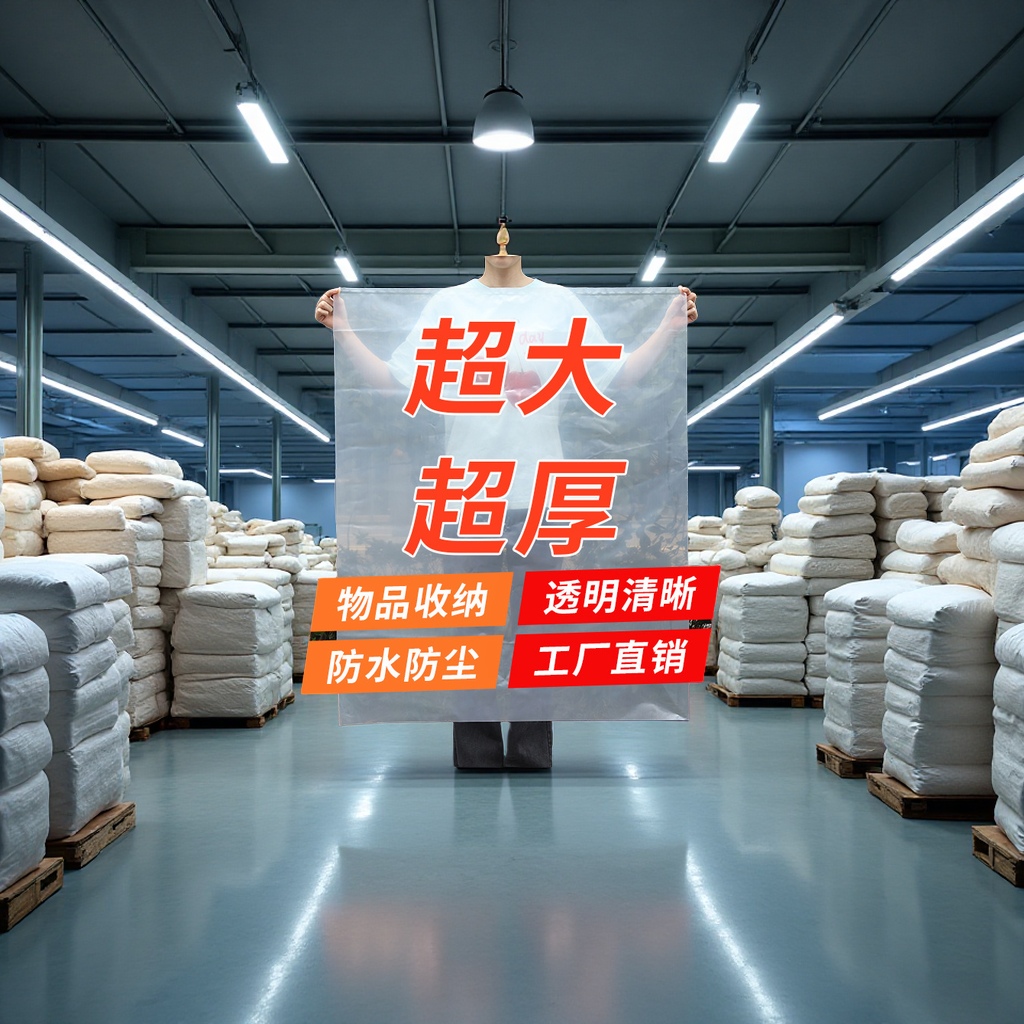 工业高压平口食品包装袋内档茶叶苹果防冻腌菜批量日用一次性保鲜袋