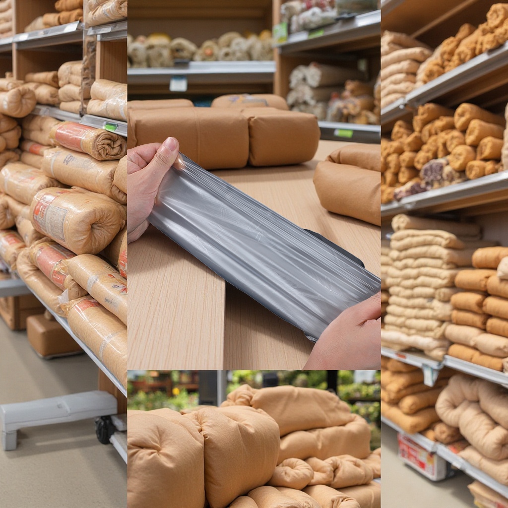 Supermarket continuous thickened food-grade plastic bags, large fresh-keeping bags, commercial hand-tear packaging bags for shopping details Picture