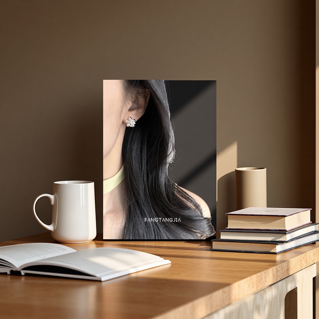 时尚锆石耳环耳饰简约气质耳环女款百搭耳坠耳饰品搭配优雅潮流产品图