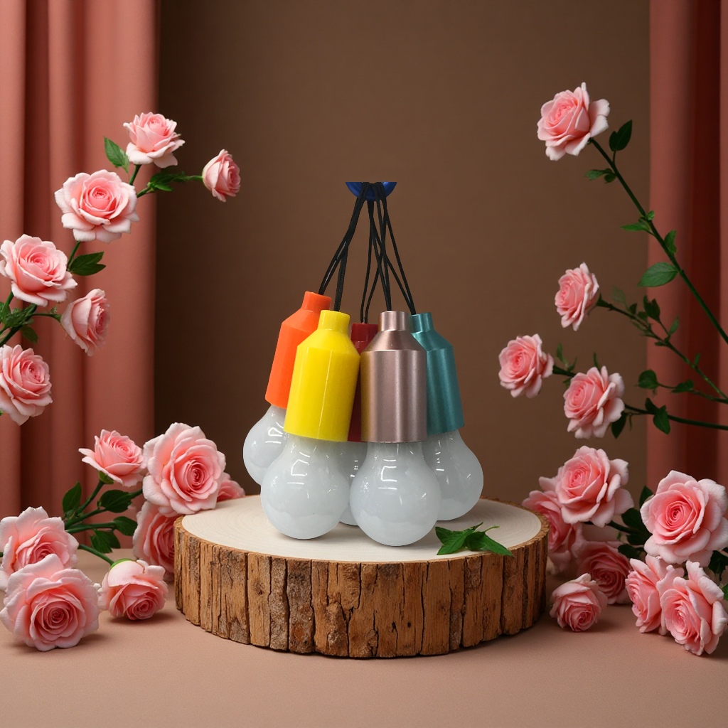 迷你拉绳小灯节能LED拉线灯便携宿舍床头灯多色可调夜灯装饰灯