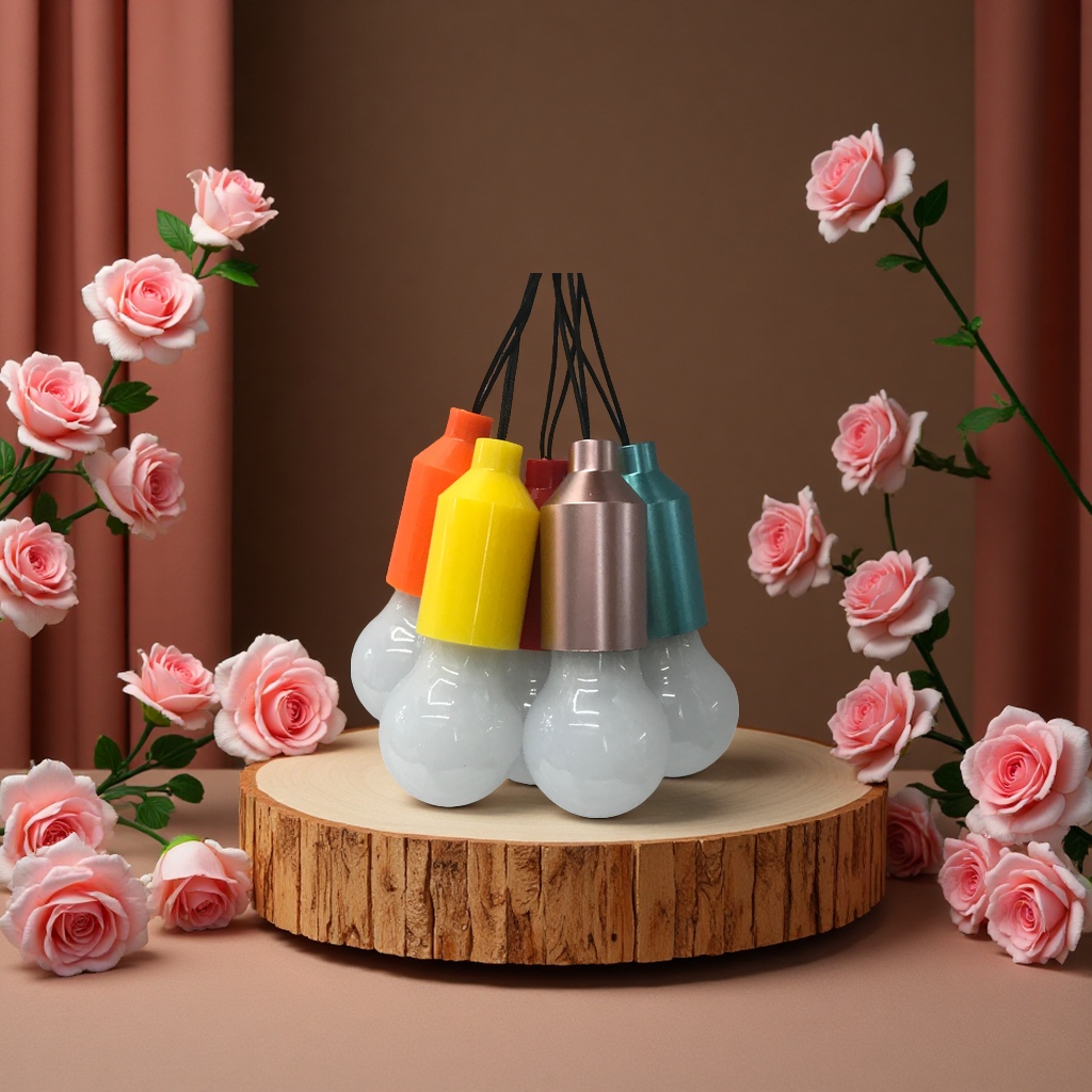 迷你小灯泡拉线灯钥匙灯便携式家用装饰创意照明小夜灯实用款