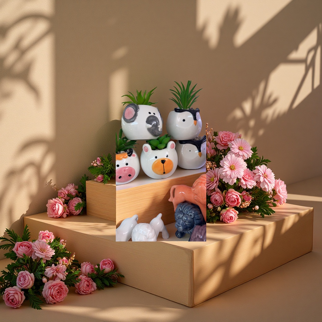 创意存钱罐储蓄罐儿童卡通存钱盒零钱罐存钱筒储蓄器家用财务用品可以当摆件放办公桌产品图