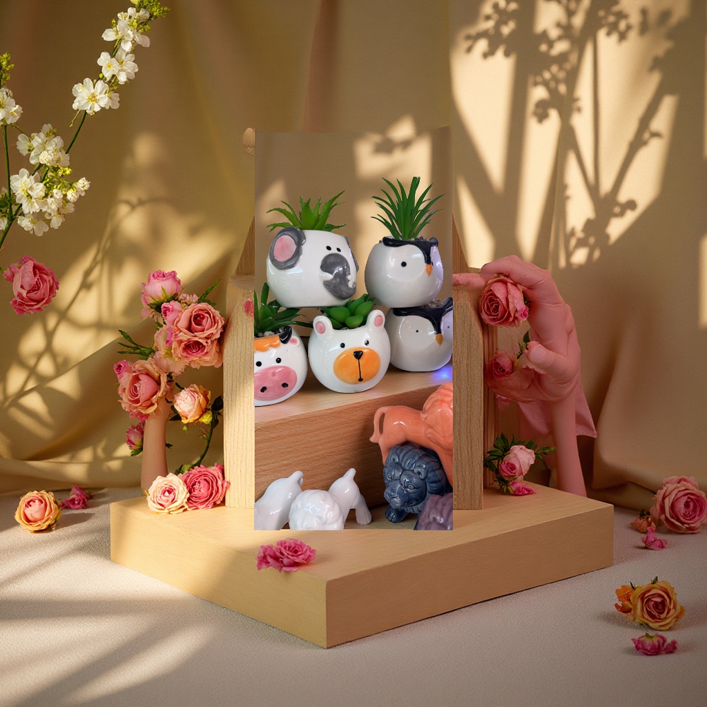 创意存钱罐储蓄罐儿童卡通存钱盒零钱罐存钱筒储蓄器家用财务用品可以当摆件放办公桌细节图