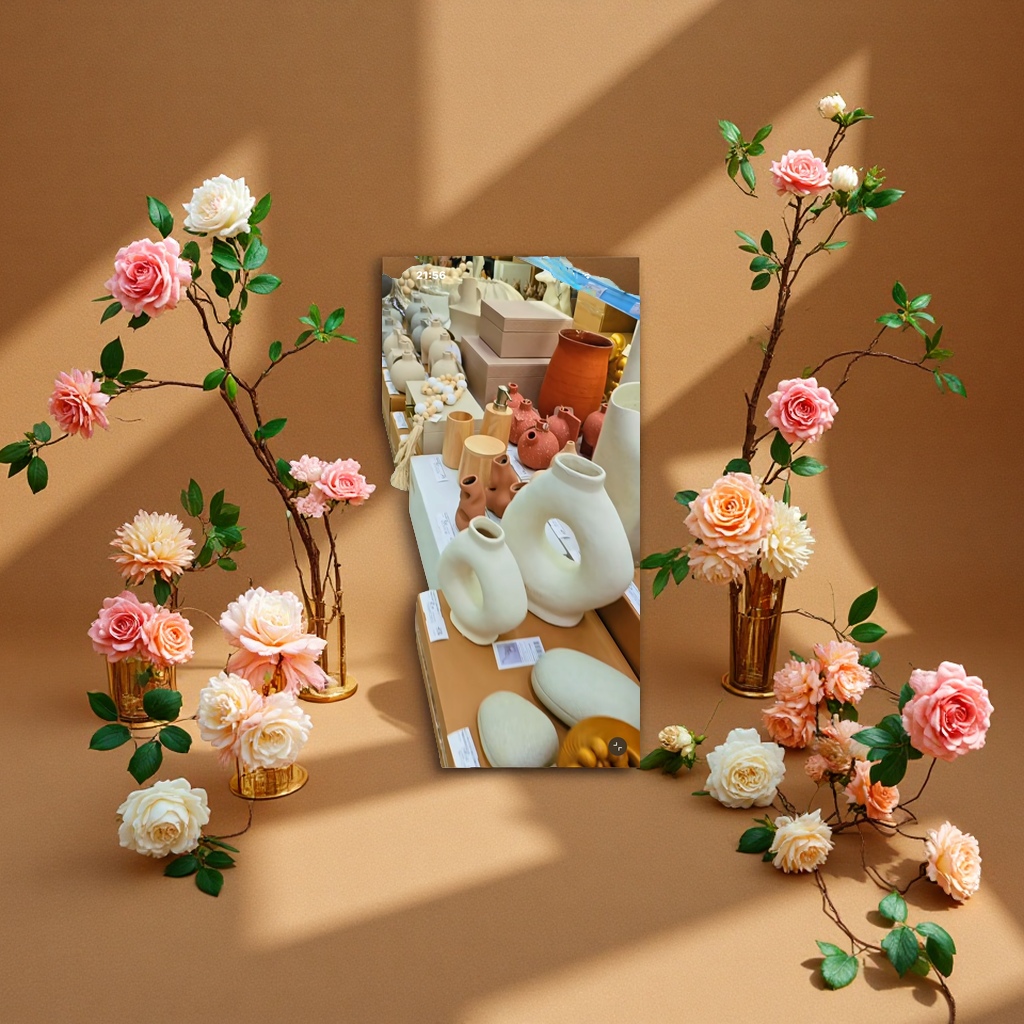 创意陶瓷花瓶，可以放办公室可以放茶桌当摆件，可以放酒柜当装饰品暨美观又好看