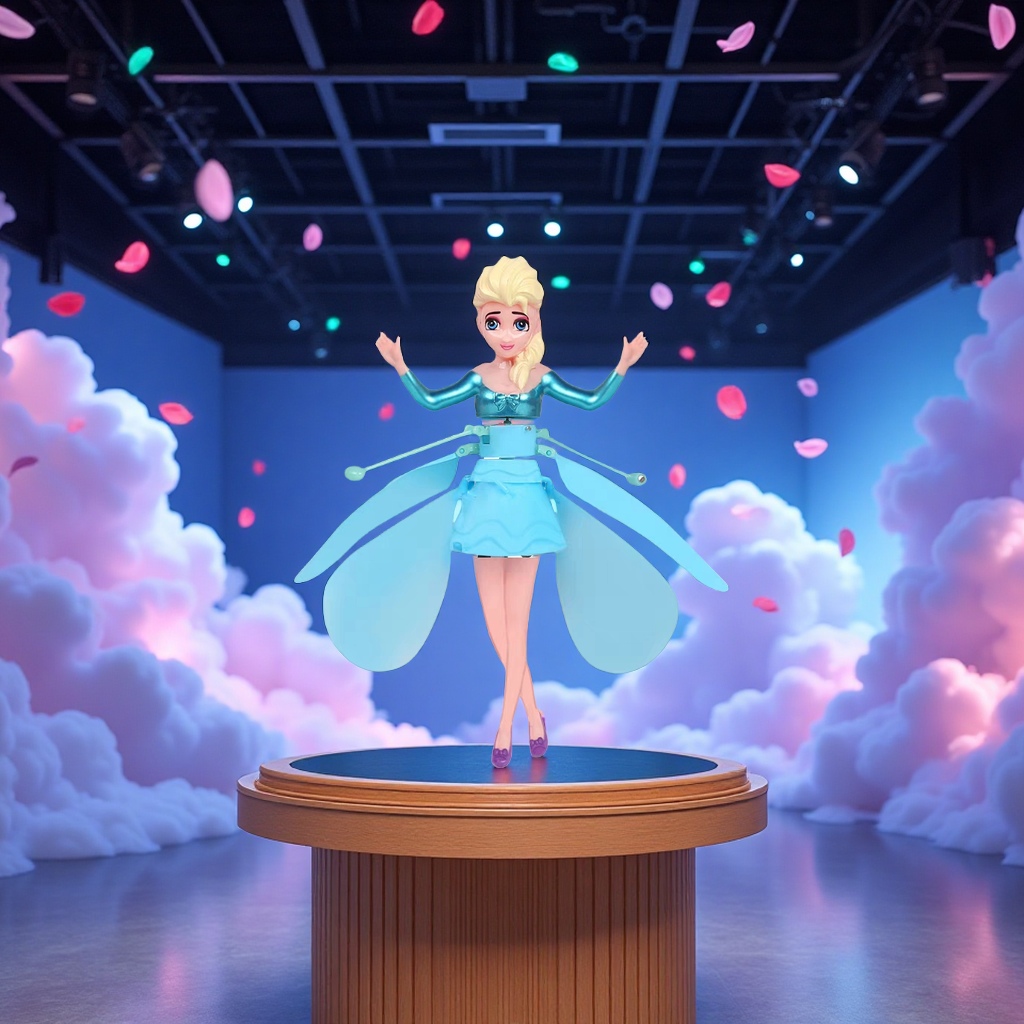 感应飞行器飞天仙女智能悬浮飞行器