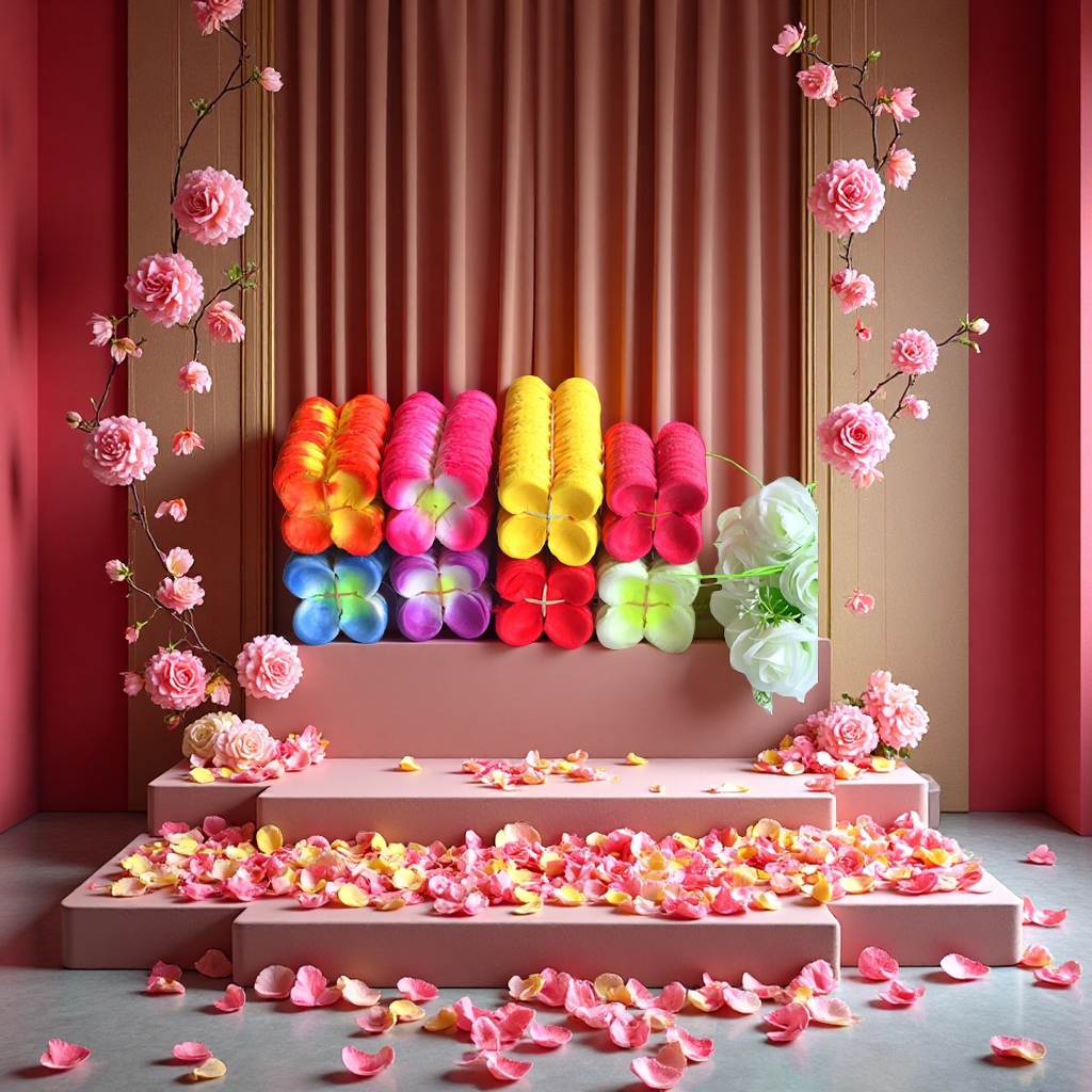 仿真花/春天花园/要掃墓用的塑膠花/压纹玫瑰/仿真花女2022森系白底实物图