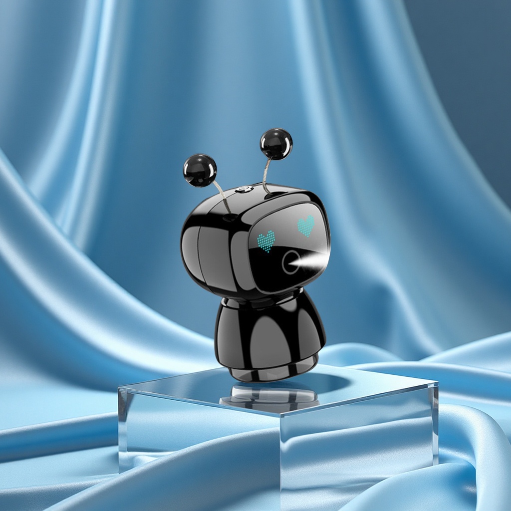 车载机器人智能香薰汽车内饰空调出风口香水座车用装饰香氛香薰器汽车用品