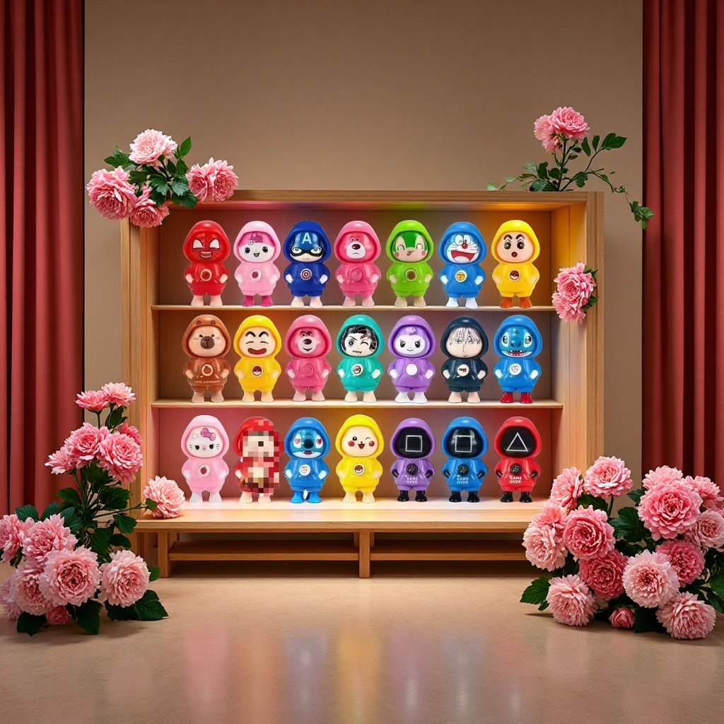 卡通变脸玩具趣味变换表情儿童益智早教互动玩具新奇创意礼物