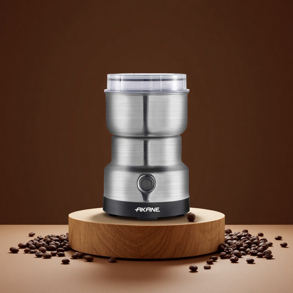 AKANE cross-border European standard household electric coffee grinder, portable dry grinding equipment for grains and cereals, commercial coffee grinder, food and beverage processing Application Scenario