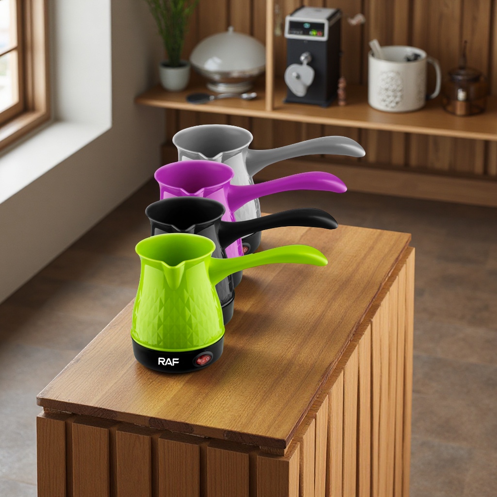 European standard cross-border Turkish electric coffee pot, mini hand-brewed double-layer stainless steel household kettle, small capacity kitchen appliances, electric tea stove, electric tea set details Picture