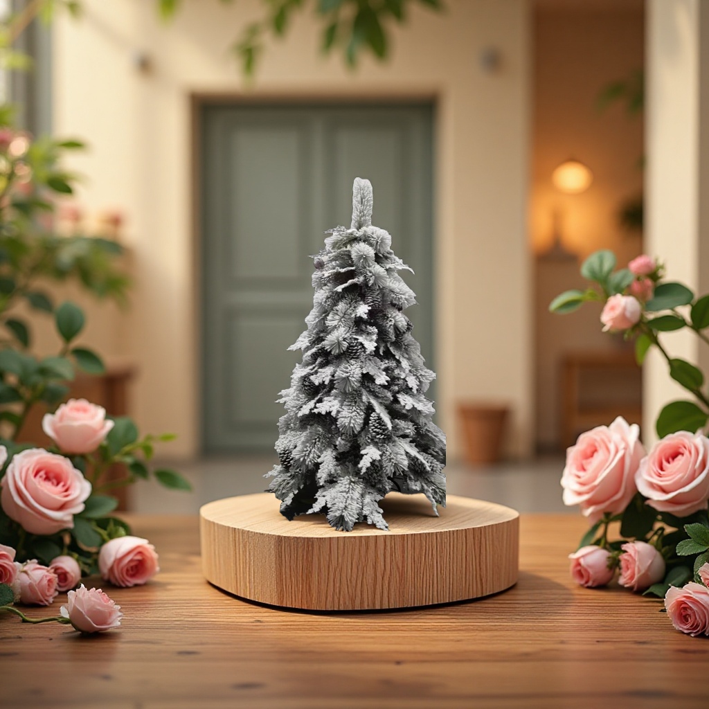 Tree decorative ornaments, creative handicrafts, home decorations, modern and simple style, tree-shaped arrangements, green plant decorations, gifts and promotional items Application Scenario