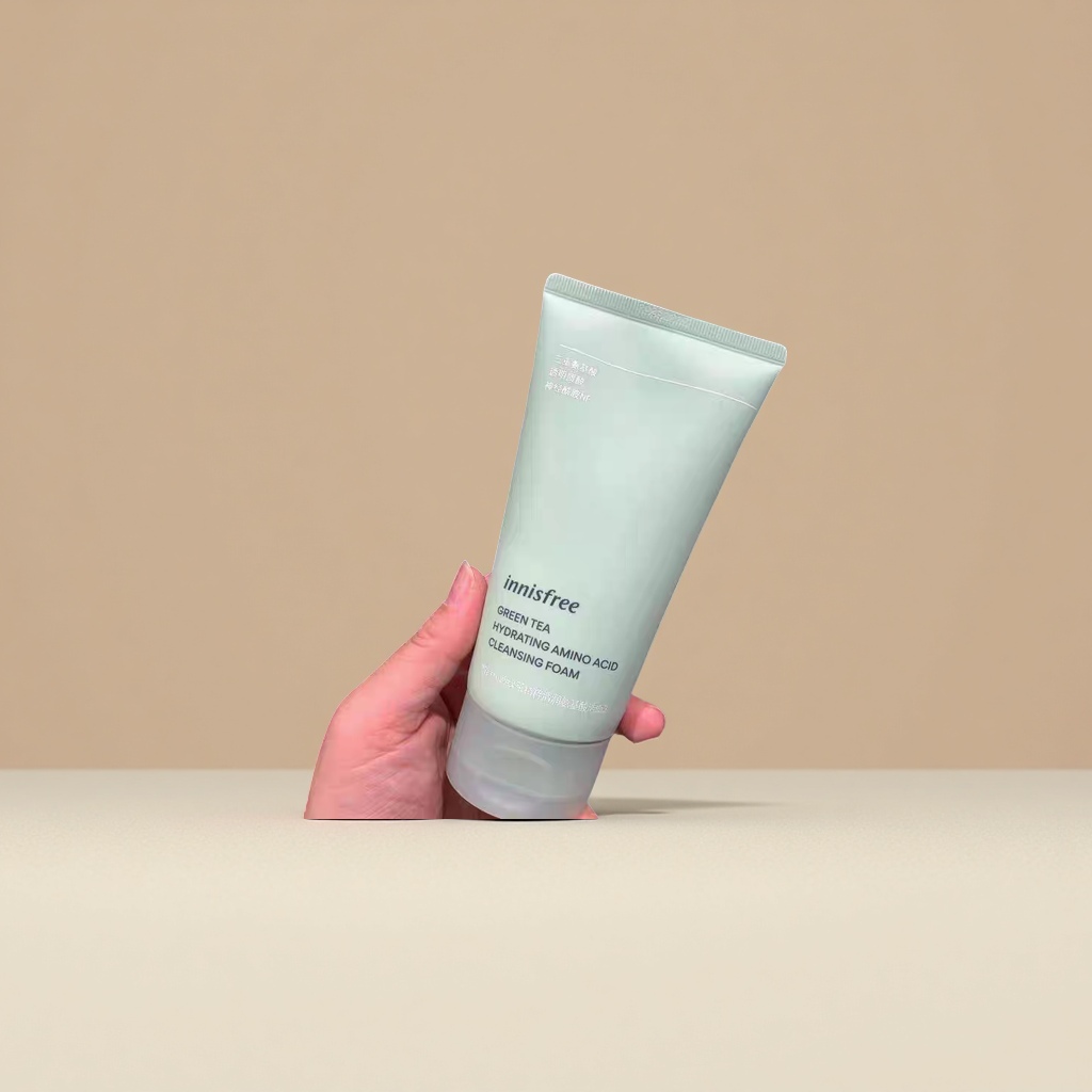 悦诗风吟绿茶精粹清润洁面乳150ml 温和控油深层清洁补水保湿适合敏感肌