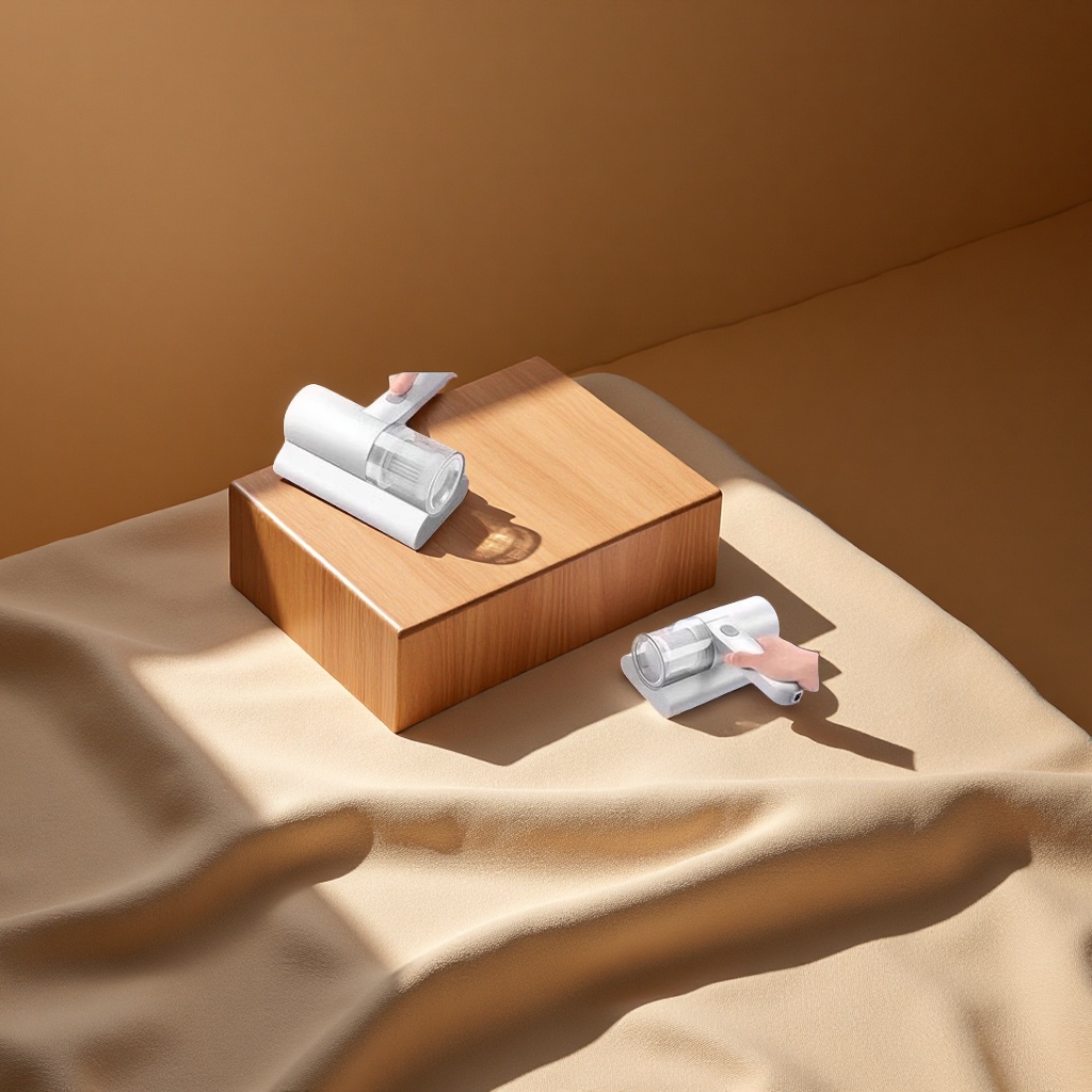 Small handheld vacuum cleaner, wireless mite remover, portable dust and mite removal device for home dormitories, flagship store model details Picture