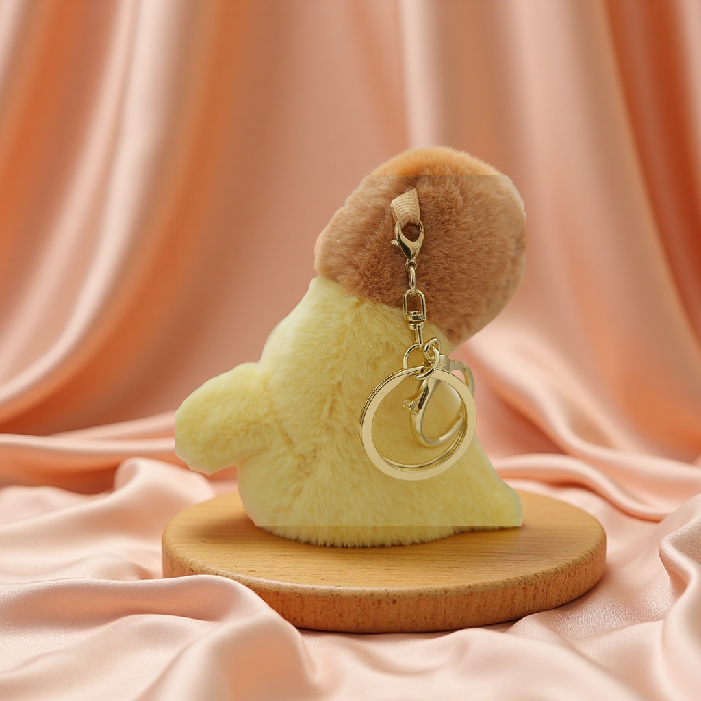 Wholesale of plush keychains with tilted heads, cute little dolls, fabric figurines, gifts, bags, pendants, and simulation toys. Bulk purchase Application Scenario