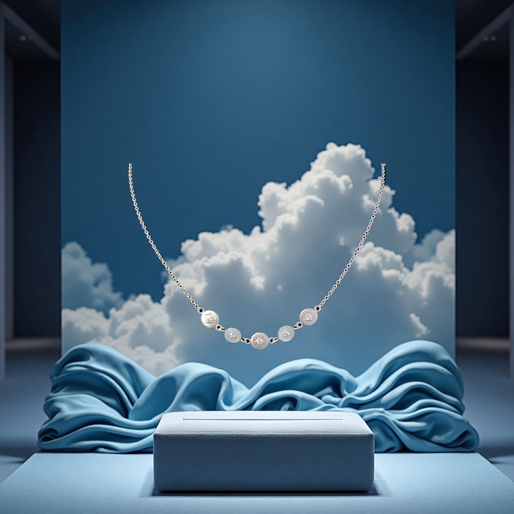 时尚珠宝女款手饰金色天然石玉坠墨西哥风格项链潮流百搭