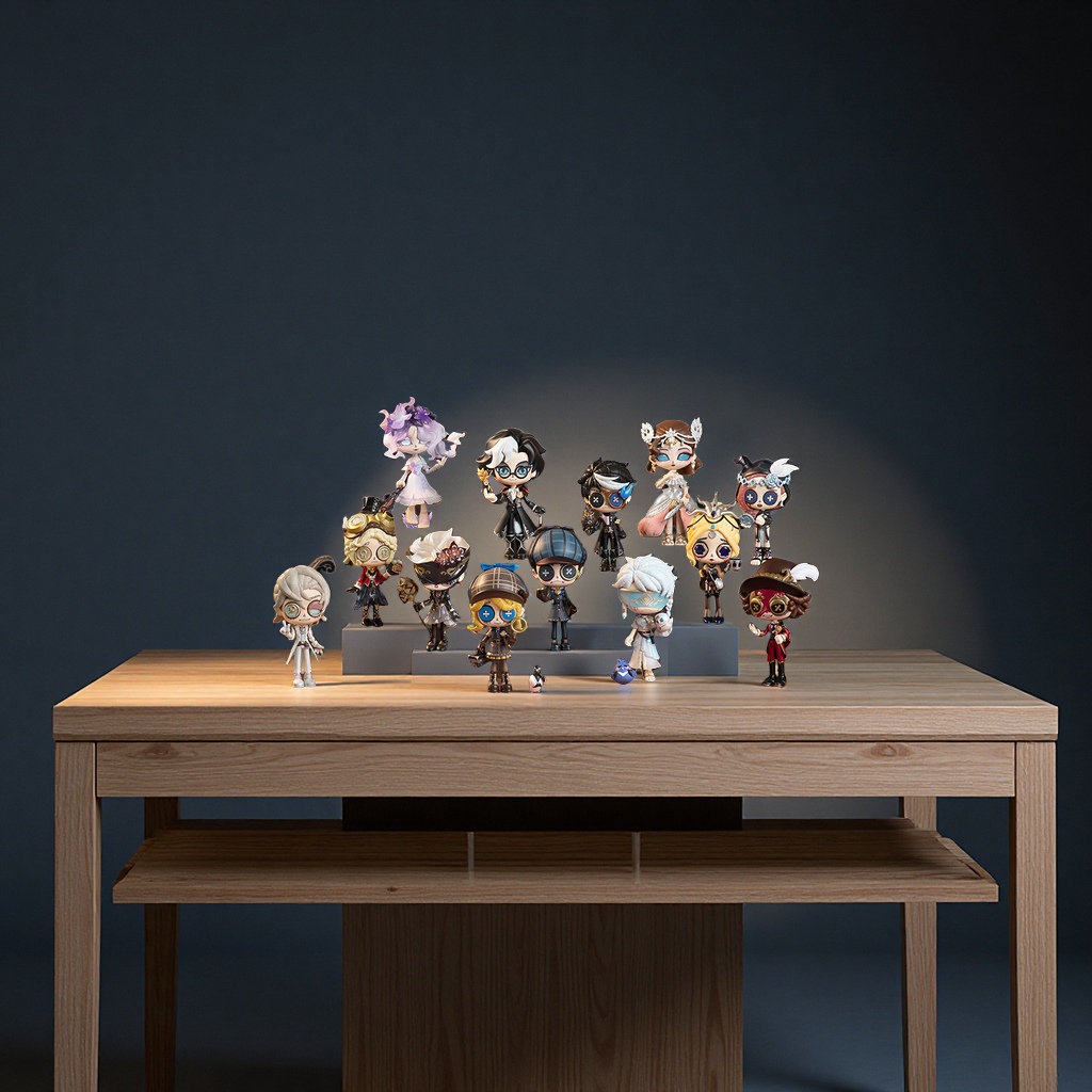 正版第五人格周边手办拼装工坊真理之下主题盲盒公仔桌面摆件模型玩具礼物