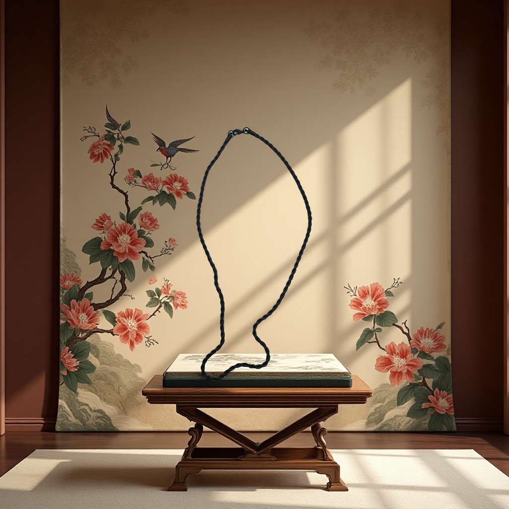 中堂山水画3D立体画客厅装饰3D打印笔艺术品创意家居摆件