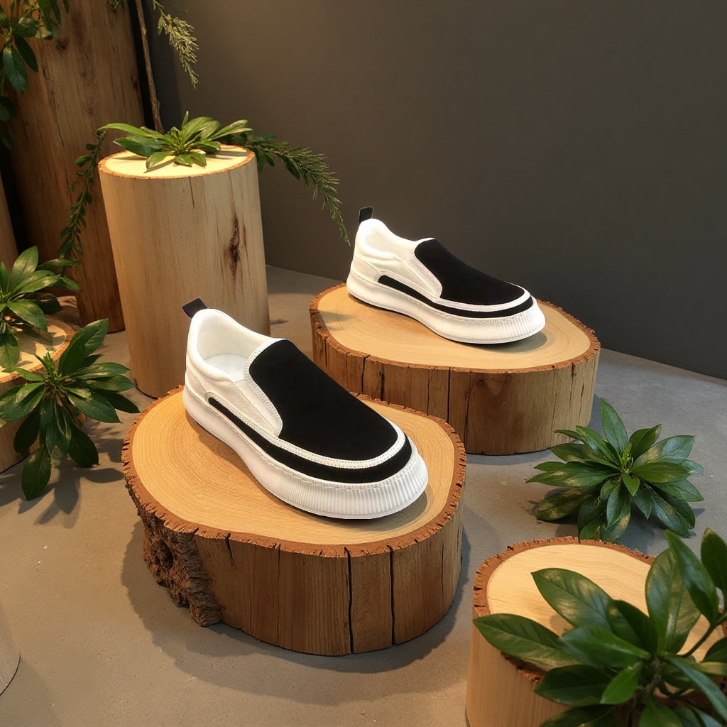 春季男士透气帆布鞋2025新款厚底一脚蹬休闲平底潮鞋女鞋女式休闲单鞋