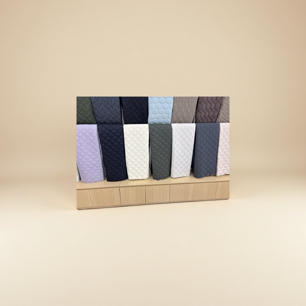 绗缝面料多色可选时尚舒适手工DIY服装家居用品面料材料