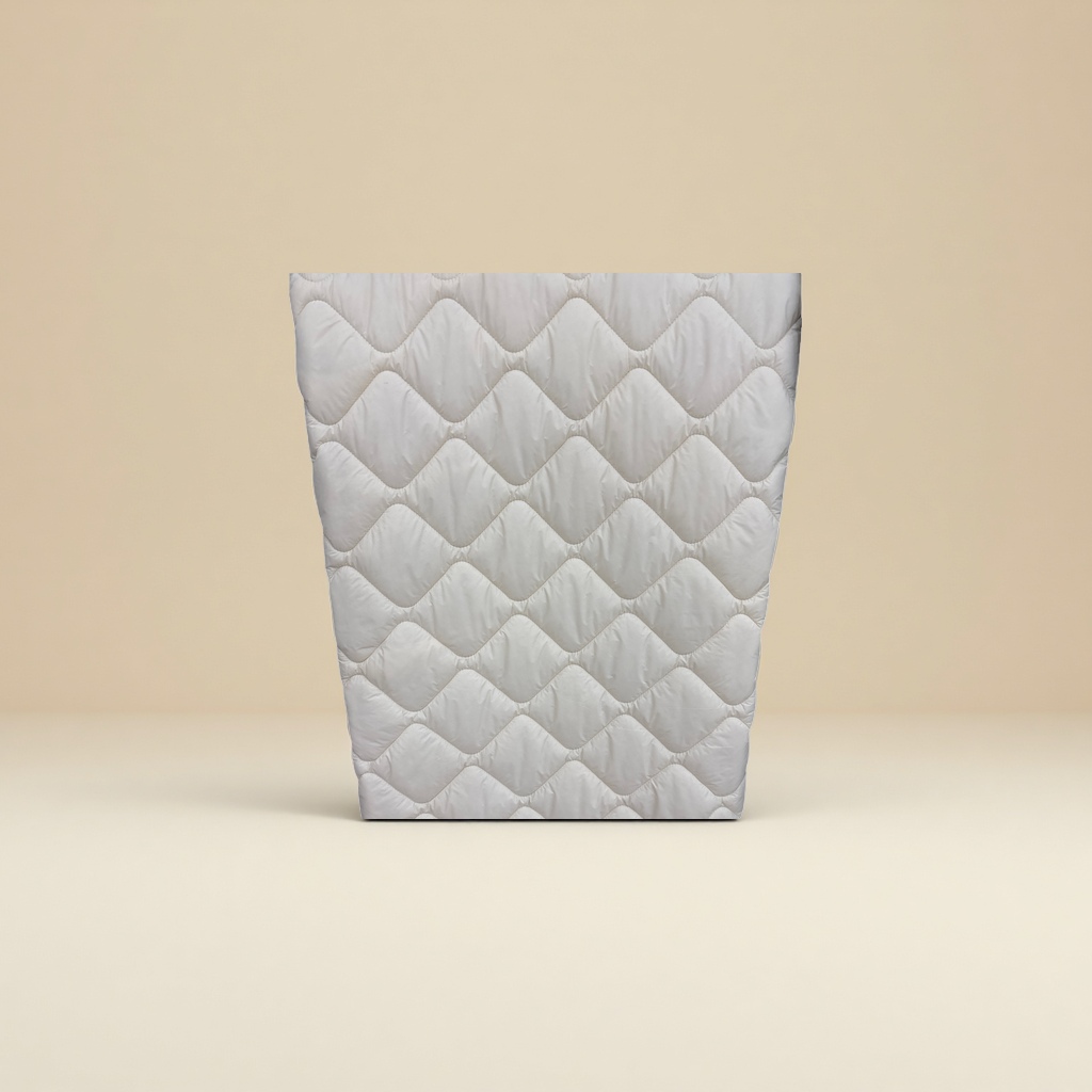 Quilted fabric in multiple colors is available for selection. It is a fashionable, comfortable, and handcrafted DIY fabric material for clothing and home goods details Picture