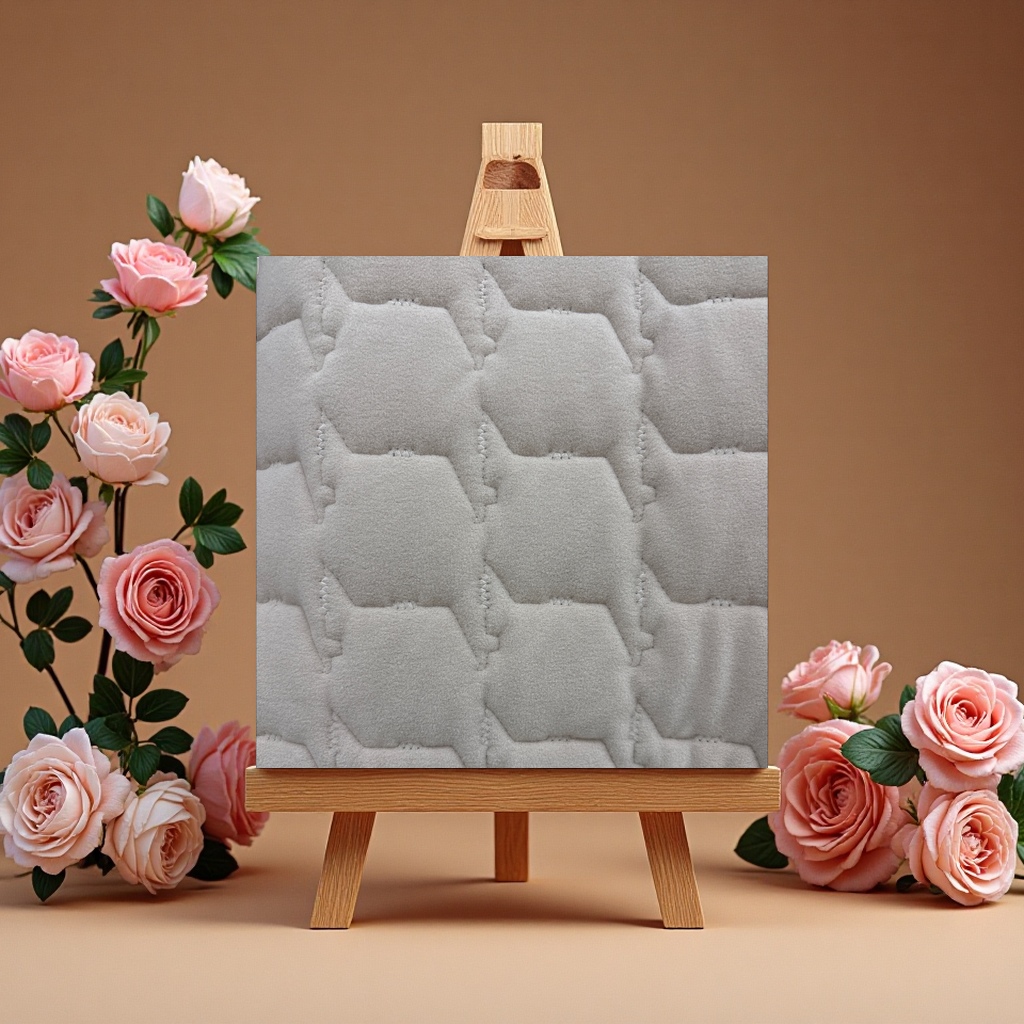 绗缝珠花夹层聚酯纤维保暖冬季厚款暖和毛绒被子床垫垫被芯