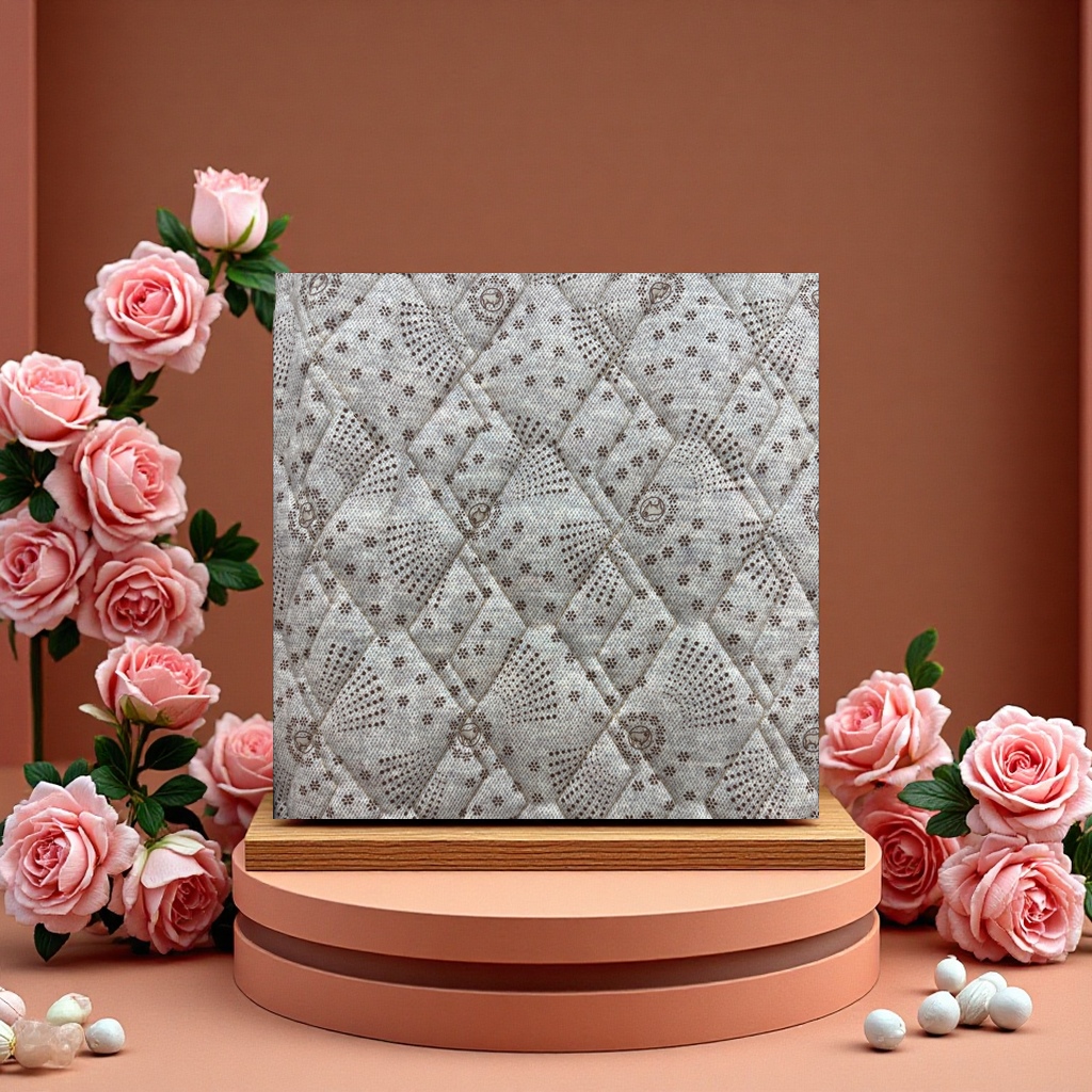 绗缝牛奶丝夹层聚酯纤维保暖冬季厚款时尚温暖舒适眼前一亮