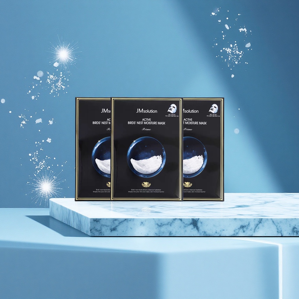 韩国燕窝面膜10片装补水保湿滋养提亮肤色深层修护舒缓肌肤