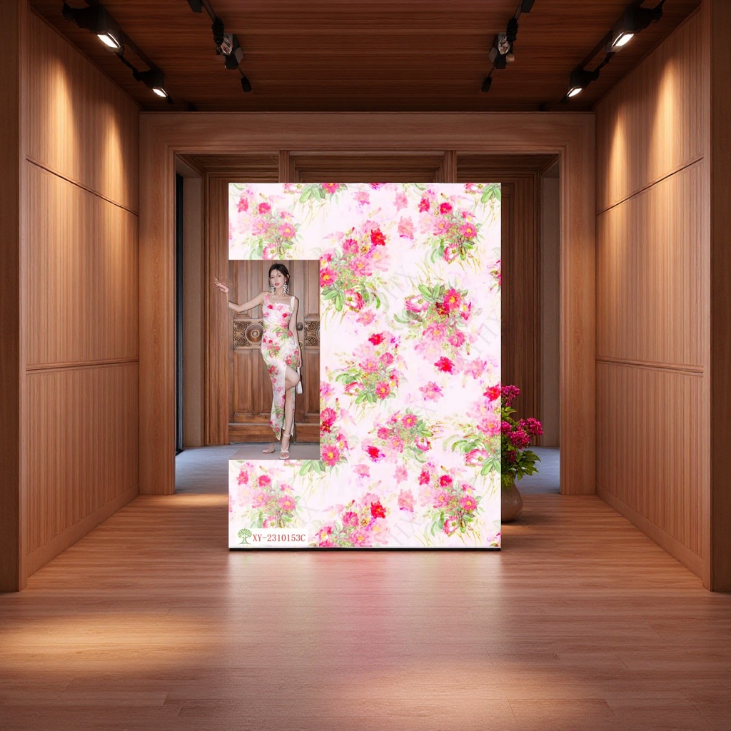 花朵图案细节图