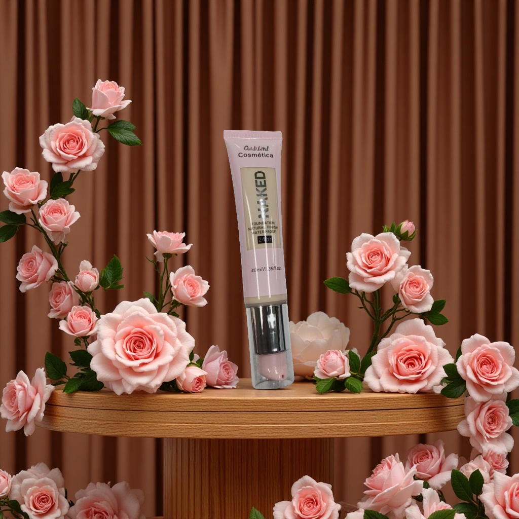 柔光持久软管粉底液自然遮瑕轻薄补水保湿30ml