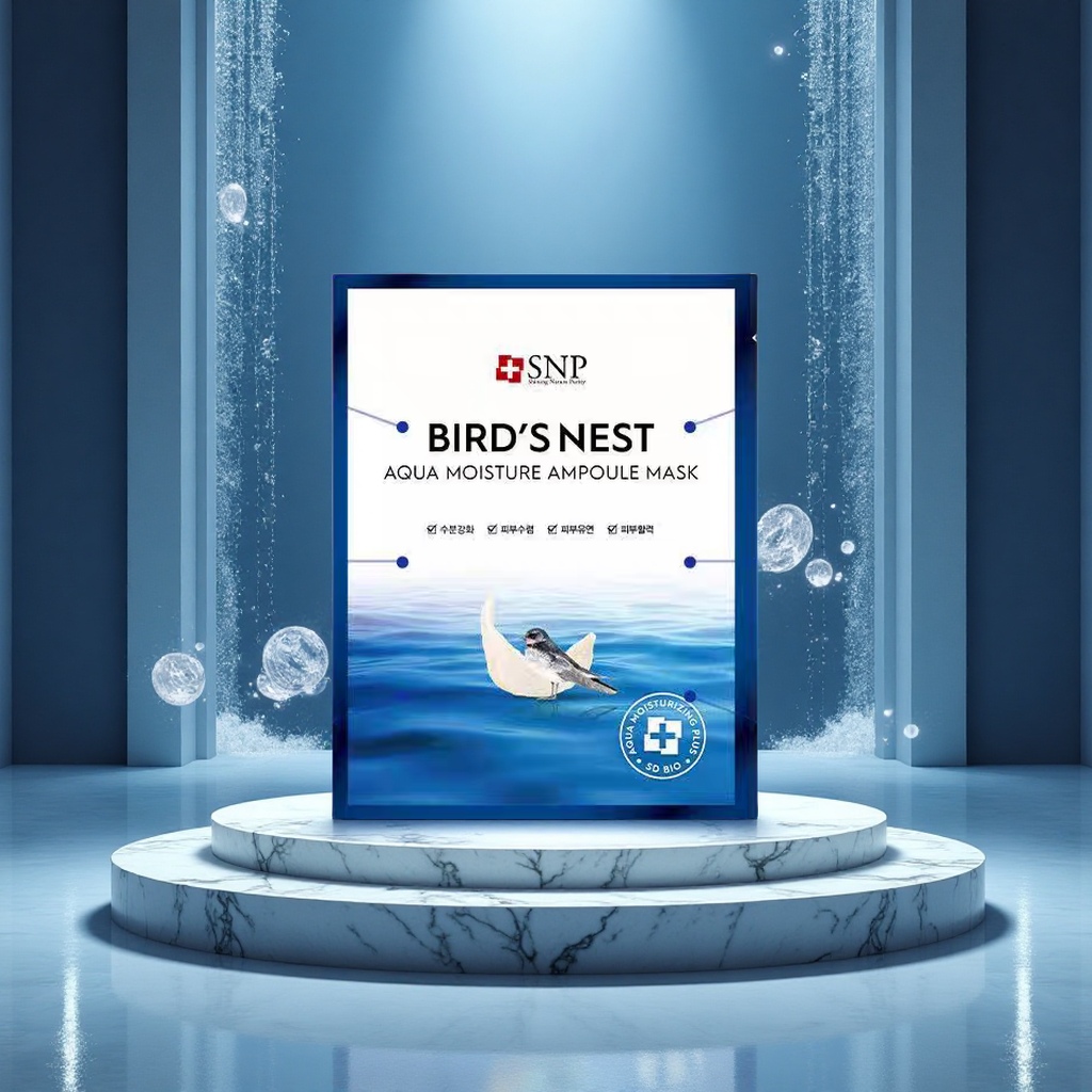 韩国爱神菲海洋燕窝补水精华面膜10片装细节图