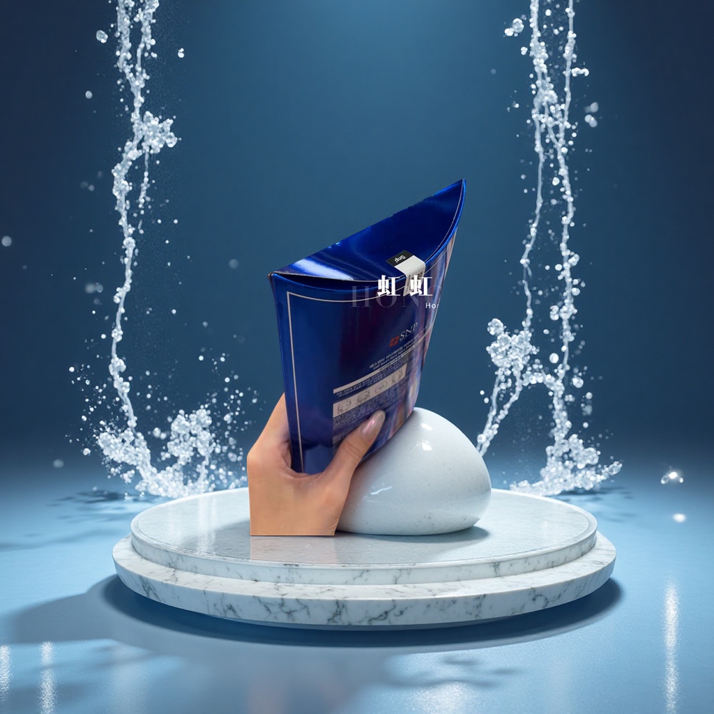 韩国爱神菲海洋燕窝补水精华面膜10片装白底实物图