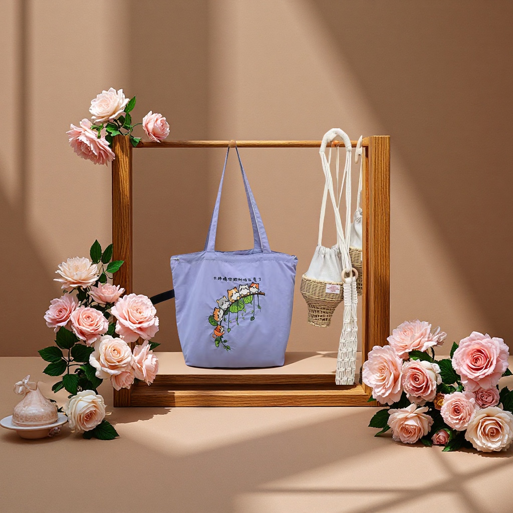 男士斜挎包实物图