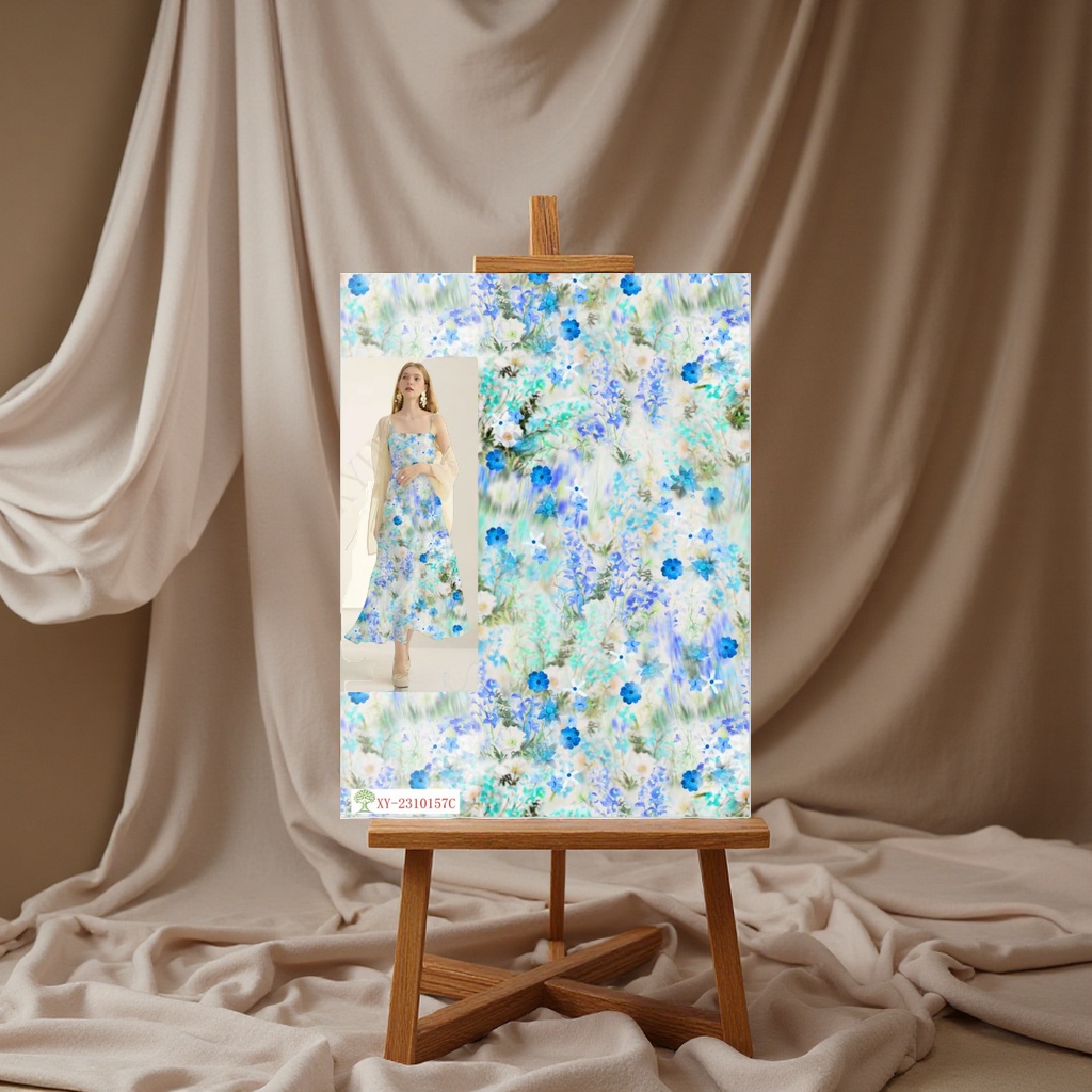 窗帘面料实物图