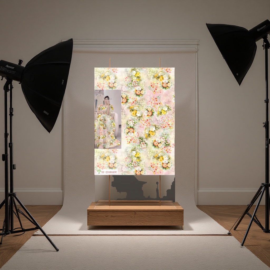 窗帘面料实物图