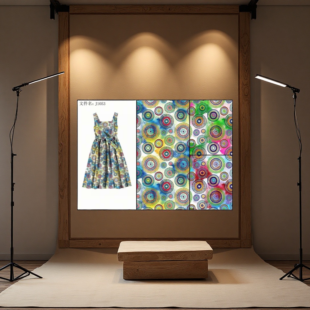 窗帘面料实物图