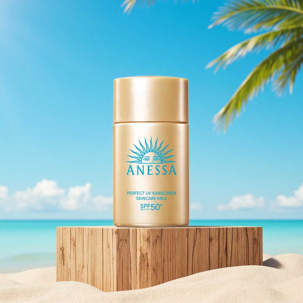 【出游推荐】安热沙小金瓶防晒霜乳耐晒清爽隔离轻薄肤感户外20ml