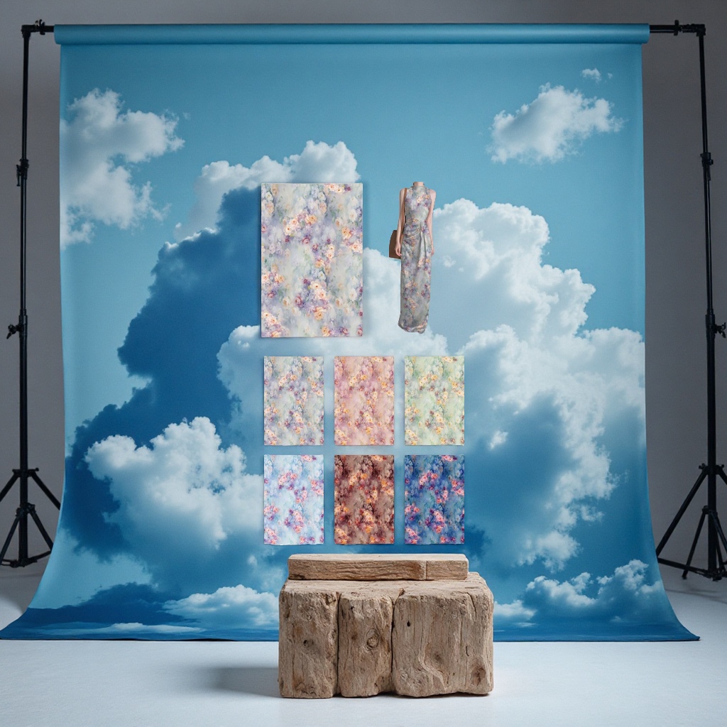 颂实纺织高品质面料柔软舒适透气家用服装面料批发多色可选132821075