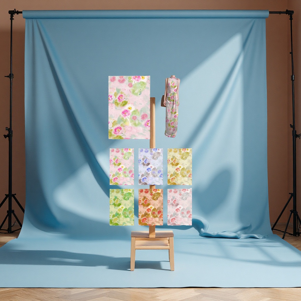 颂实纺织高品质面料柔软舒适透气家用服装面料批发多色可选132834783