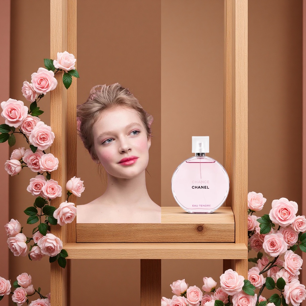 女士香水实物图